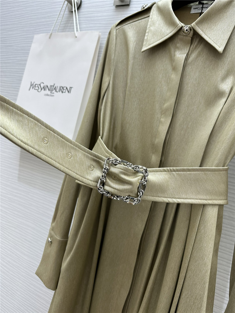Y51 long sleeve trench dress replica d&g clothing