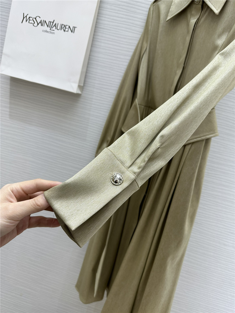 Y51 long sleeve trench dress replica d&g clothing