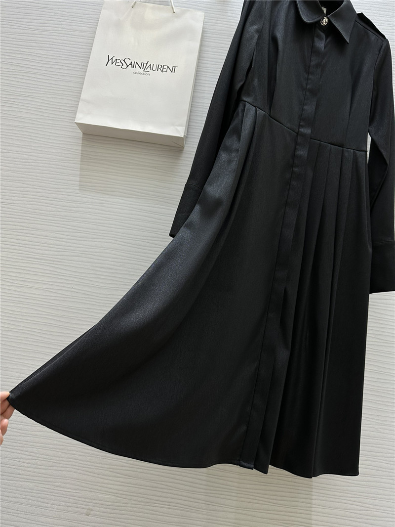 Y51 long sleeve trench dress replica d&g clothing