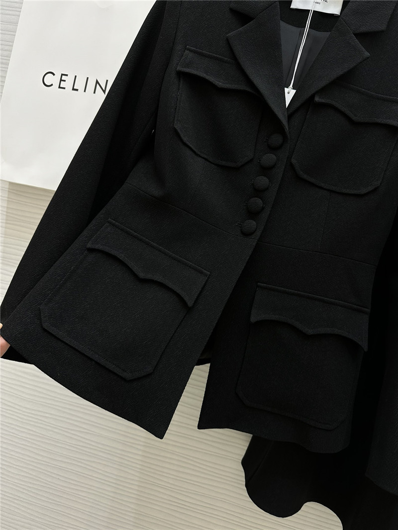 Ce1i*e high-end suit jacket + skirt set replica designer clothes