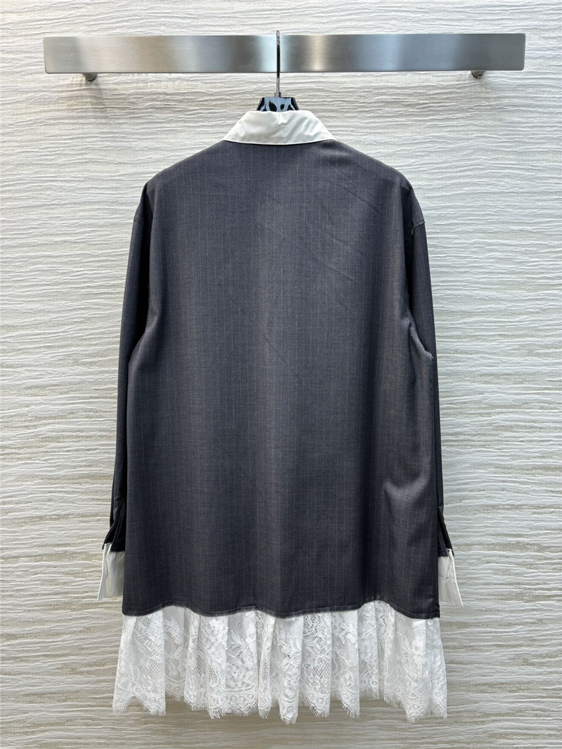 Va1e*ntin0 striped lace tutu skirt replica clothes