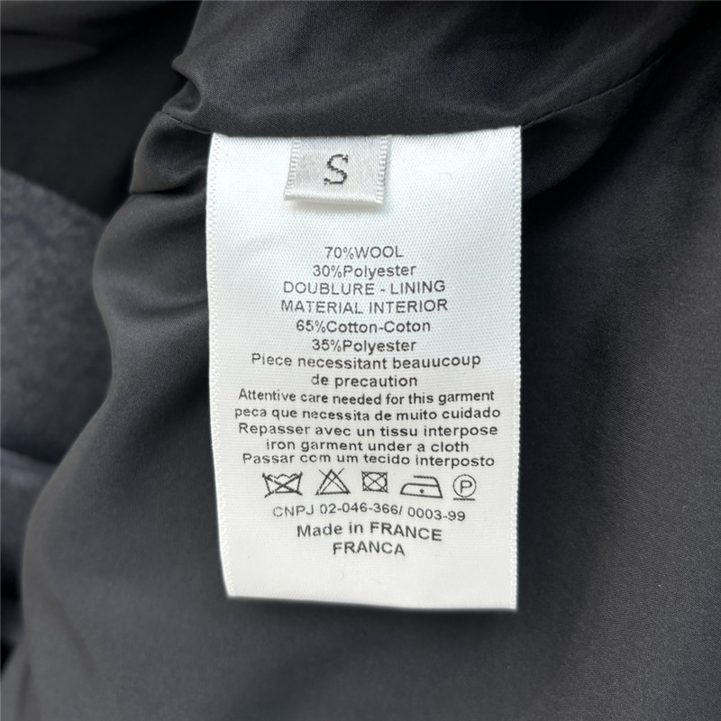 Ce1i*e high-grade grey wool overalls skirt replica designer clothes