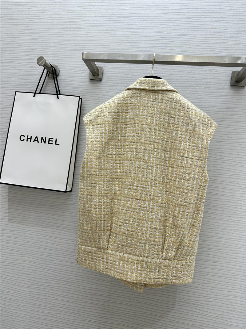 Ch**el new woven vest replica d&g clothing
