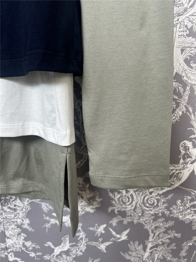 M1um1u layered three-piece long-sleeved t replica clothes