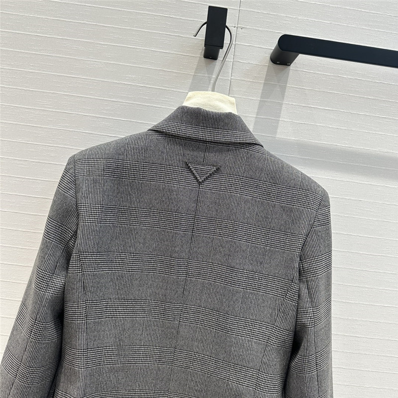 Pra*a double breasted suit jacket replica d&g clothing