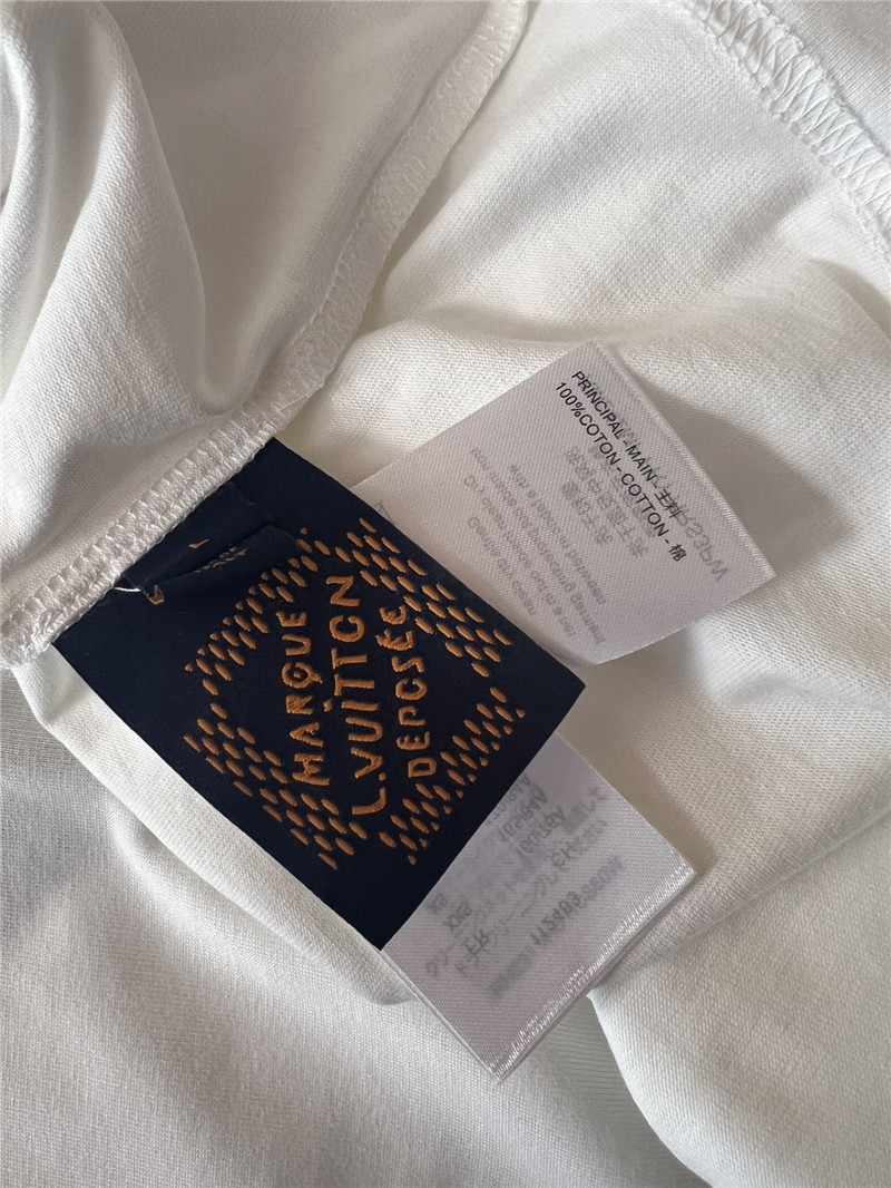 l0vis Vvtt0n lv embroidered short-sleeved t-shirt replica clothes