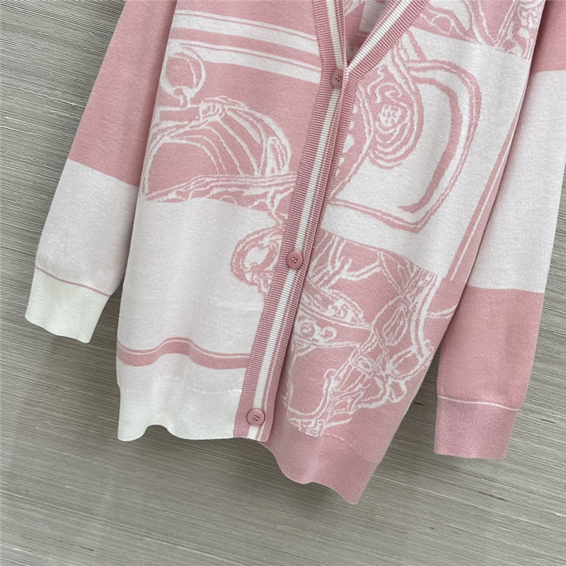 H**me5 golf long-sleeved wool long cardigan replica clothes