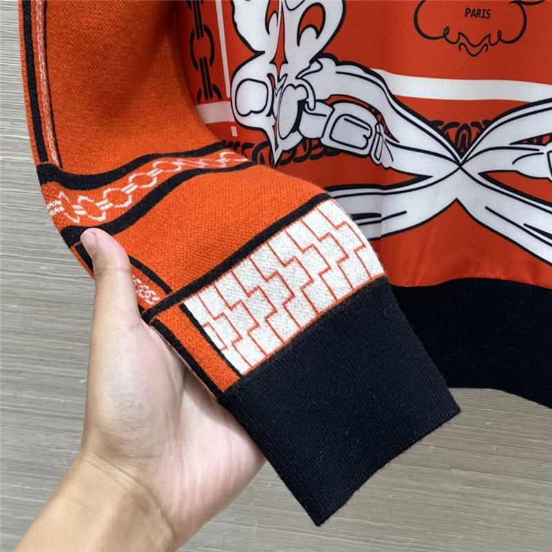 H**me5 patchwork knitted top replica d&g clothing