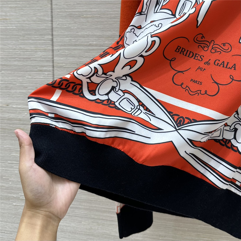 H**me5 patchwork knitted top replica d&g clothing