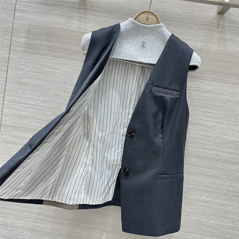 BC colorblock design vest replica d&g clothing