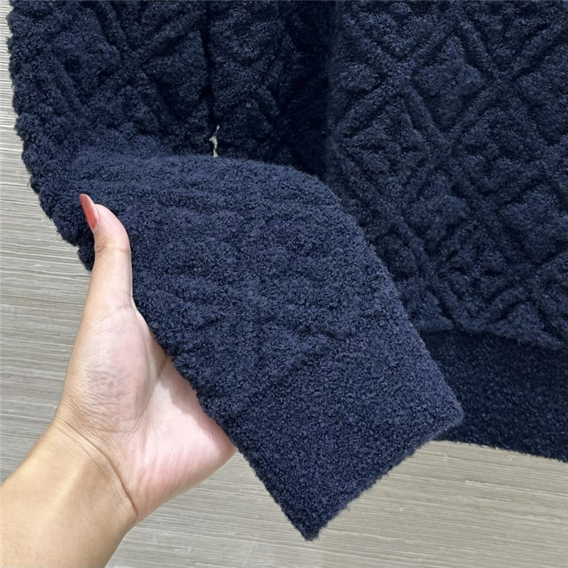 l0vis Vvtt0n lv monogram round neck top replica clothing