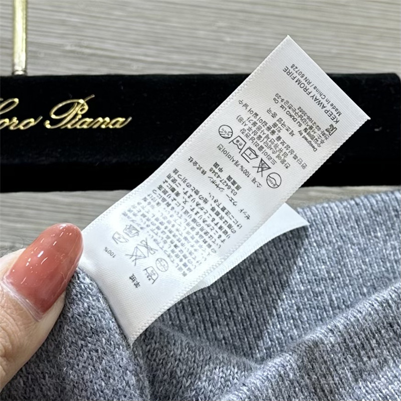 L0r0 P1ana cashmere suit replica d&g clothing