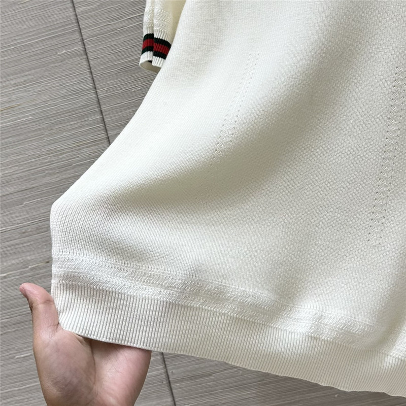 Gvc*1 knitted short-sleeved top replica designer clothes