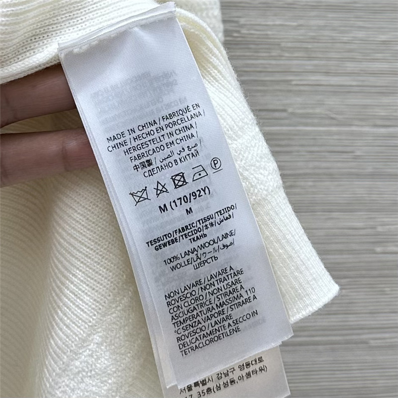 Gvc*1 knitted short-sleeved top replica designer clothes