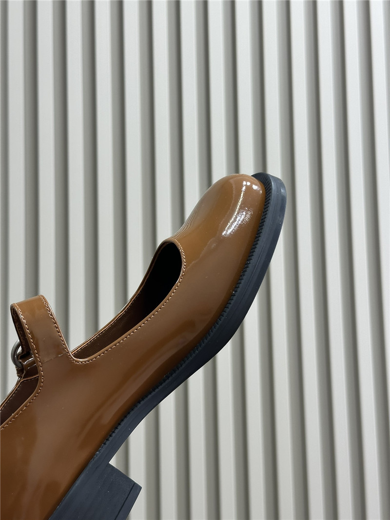 Miu Miu Black Patent Leather Mary Jane Shoes