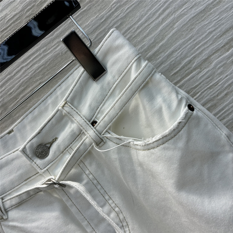 acne studios belted denim straight pants replicas clothes