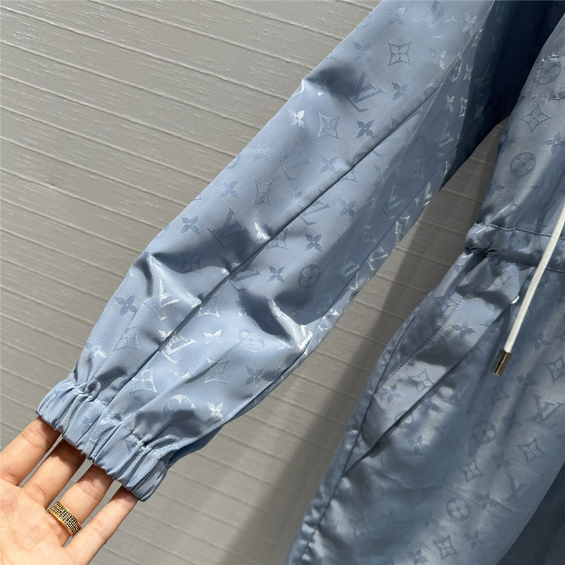 l0vis Vvtt0n lv hooded trench dress replicas clothes