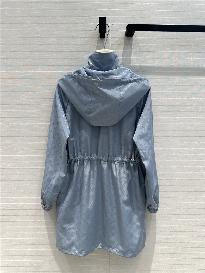 l0vis Vvtt0n lv hooded trench dress replicas clothes