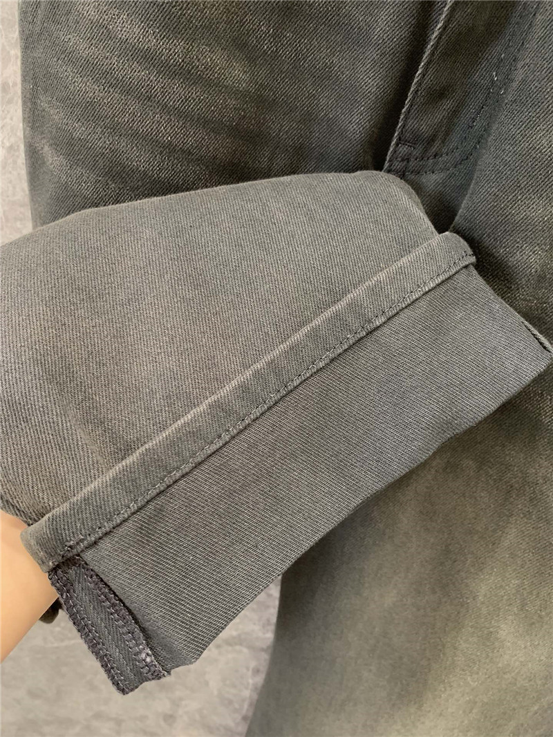 M1um1u washed denim trousers replica clothing sites