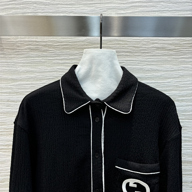 Gvc*1 lapel shirt replica clothing sites