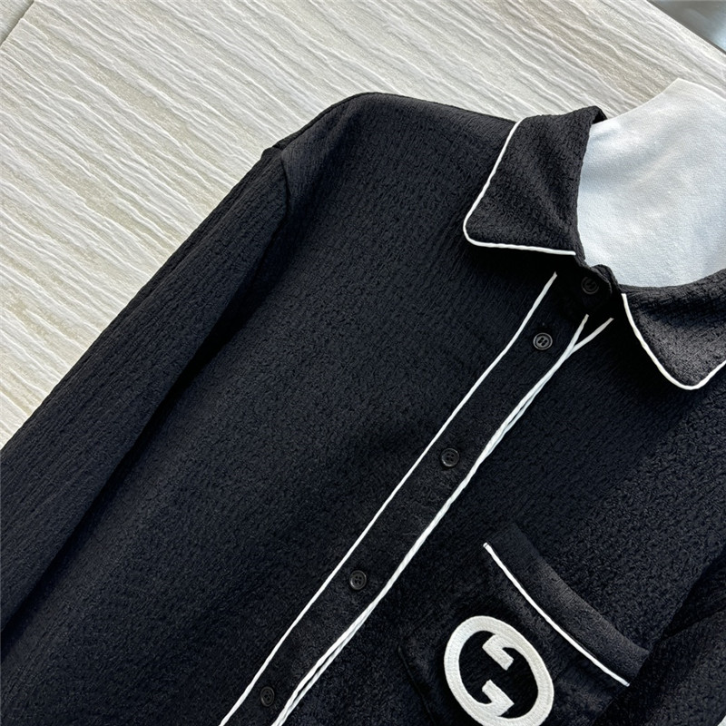 Gvc*1 lapel shirt replica clothing sites