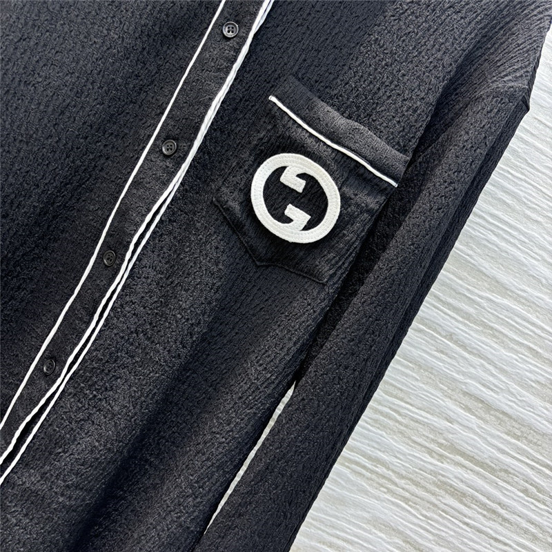 Gvc*1 lapel shirt replica clothing sites