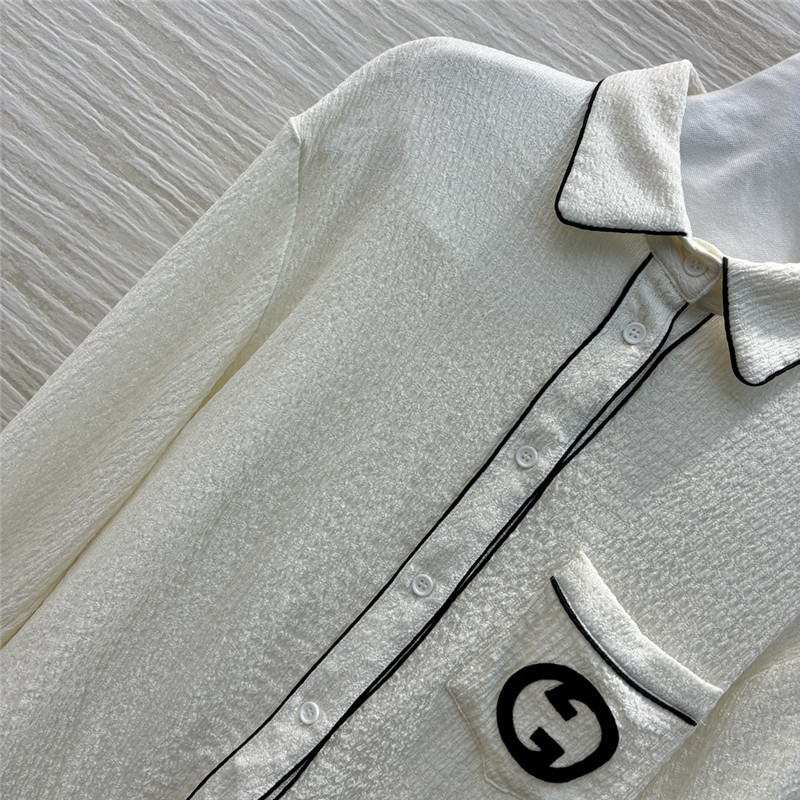 Gvc*1 lapel shirt replica clothing sites