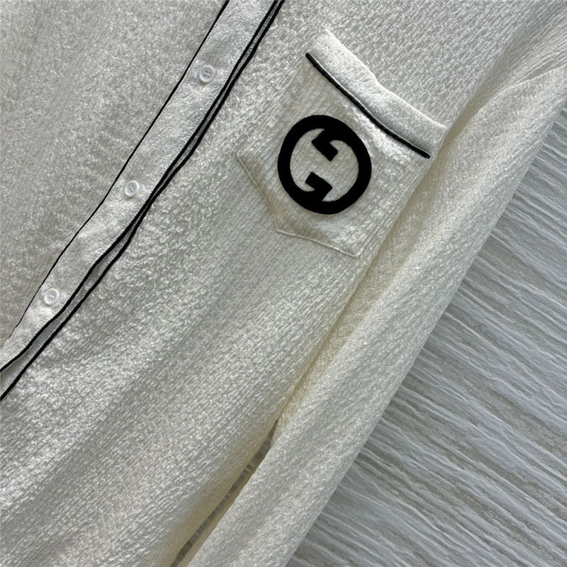 Gvc*1 lapel shirt replica clothing sites