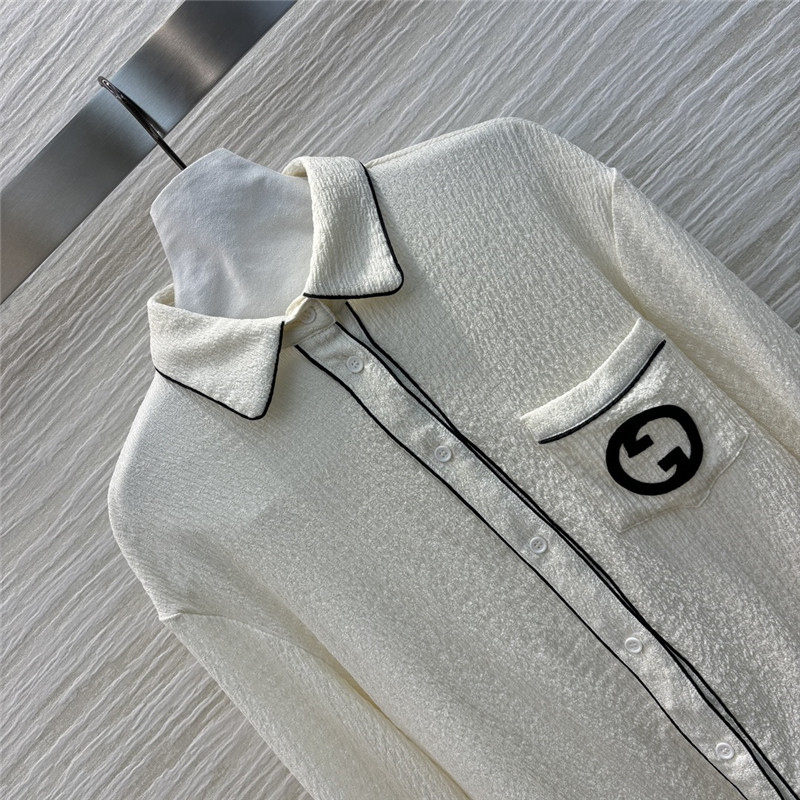 Gvc*1 lapel shirt replica clothing sites