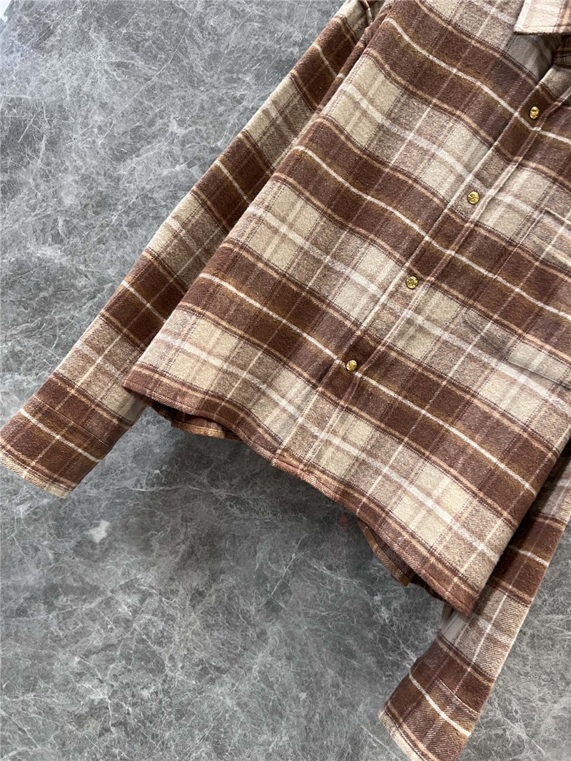 Ce1i*e logo check short shirt replica clothing sites