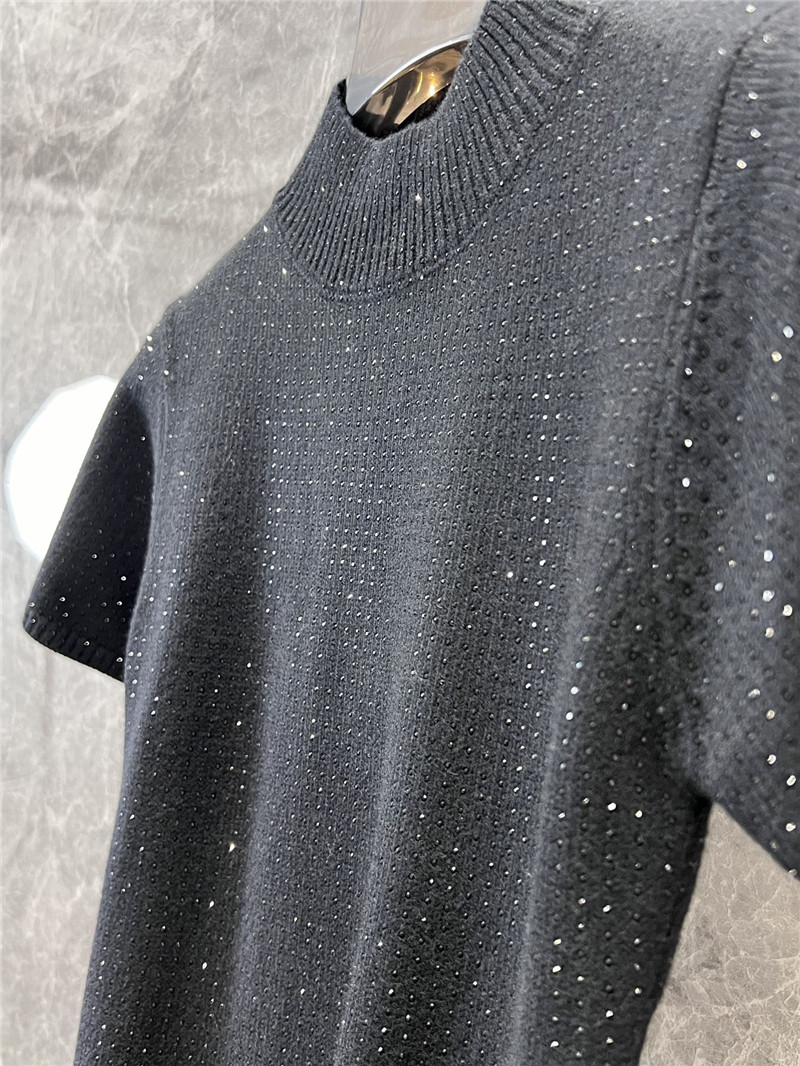 A1exa*der wang rhinestone knitted dress replicas clothes