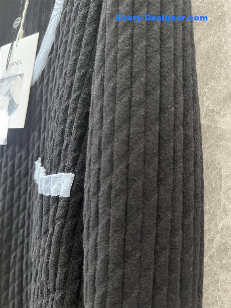 Ch**el slim round neck sweater replicas clothes