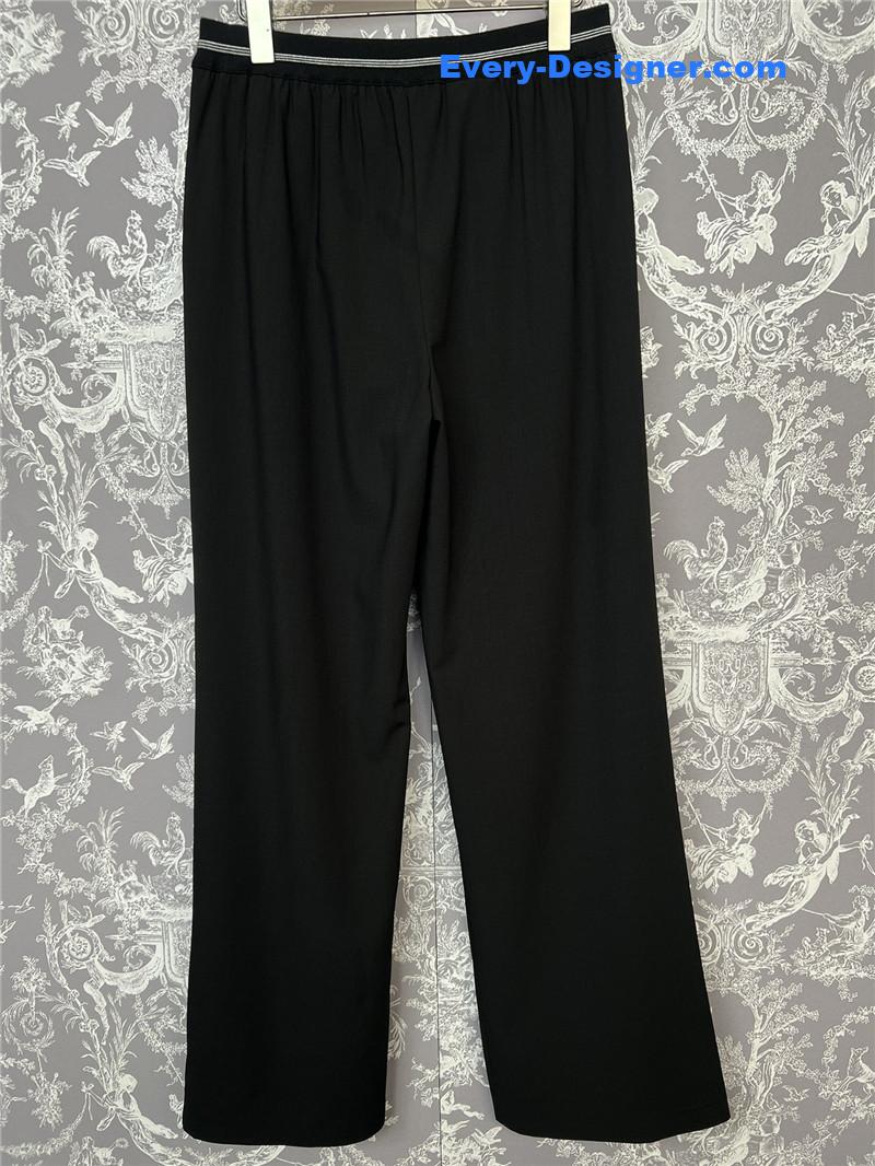 M1um1u high waist wide leg trousers replica clothing sites
