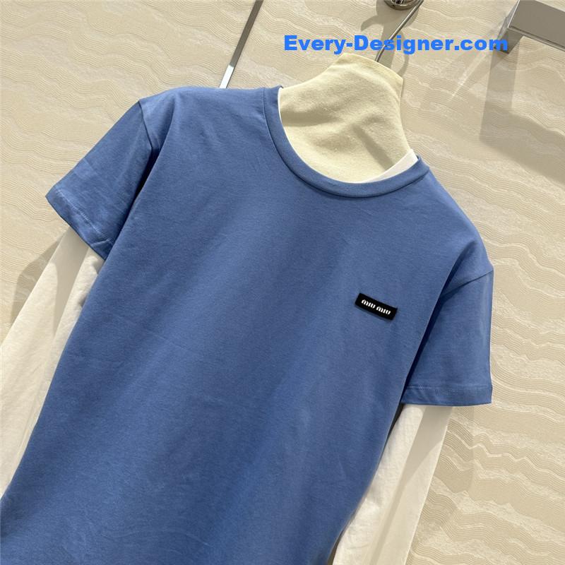 M1um1u color tone three-piece t replica clothes