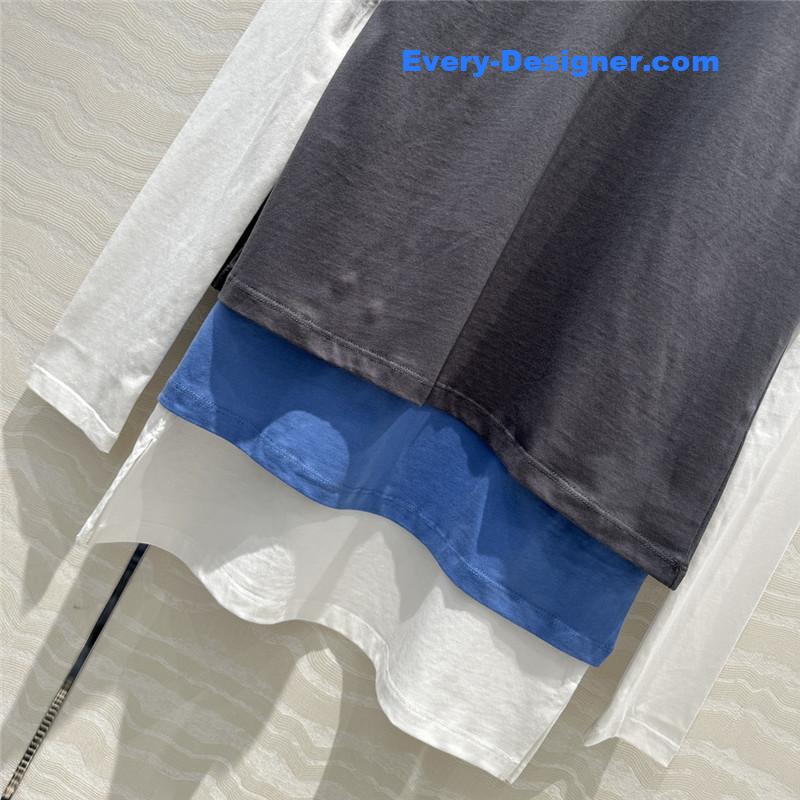 M1um1u color tone three-piece t replica clothes