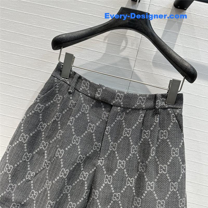 Gvc*1 double g jacquard suit shorts replica clothing sites
