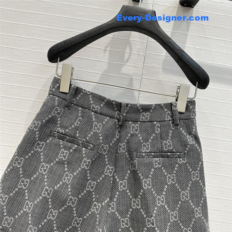 Gvc*1 double g jacquard suit shorts replica clothing sites