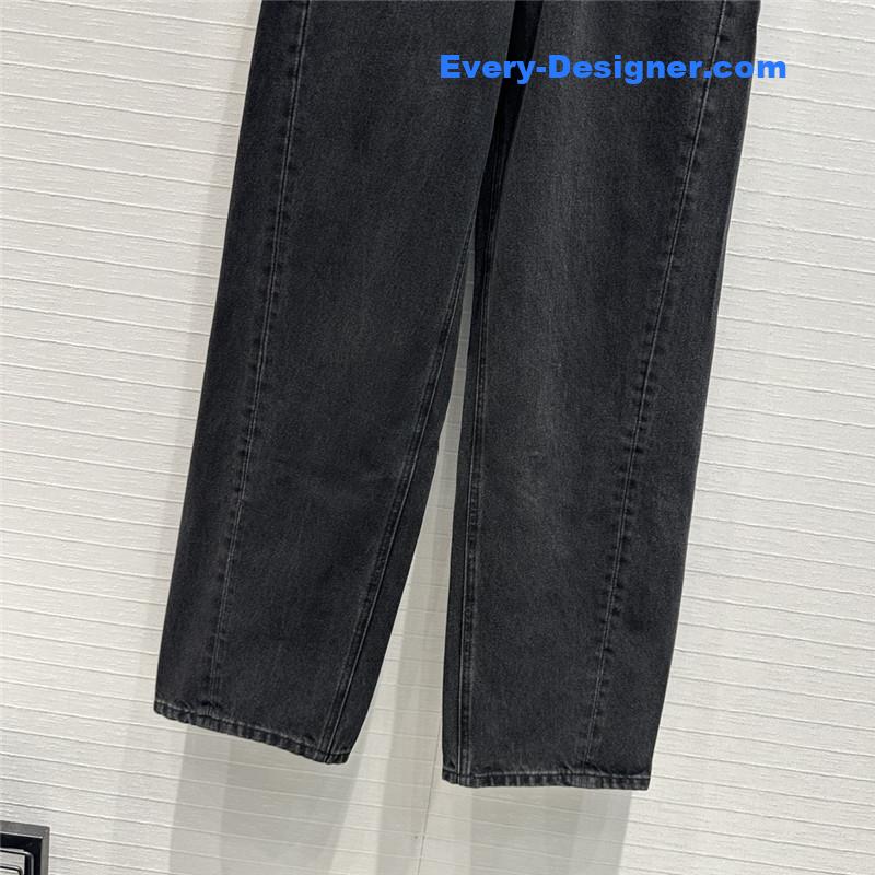 A1exa*der wang belt stitching sickle jeans replica clothes