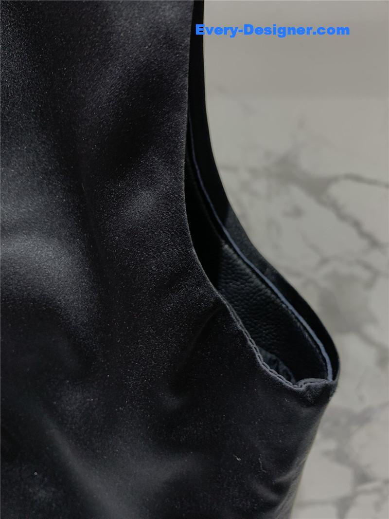 H**me5 leather patchwork satin waistcoat replica clothes