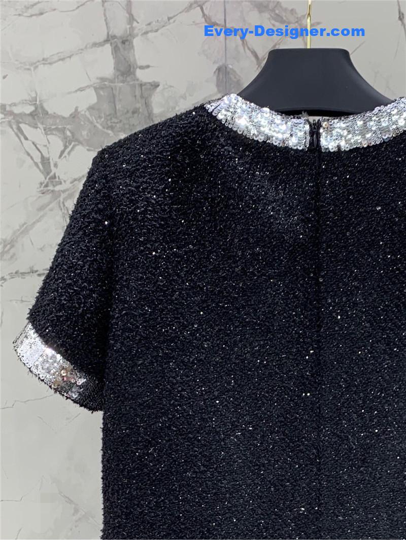 Va1e*ntin0 new sequin dress replica designer clothes