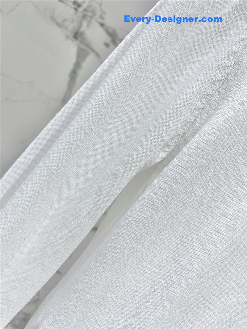 Ch**el hollow knit crew neck cardigan replica d&g clothing