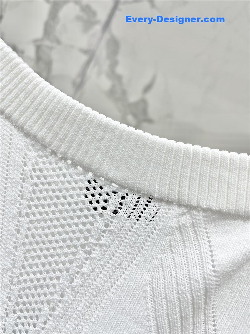 Ch**el hollow knit vest cheap replica designer clothes