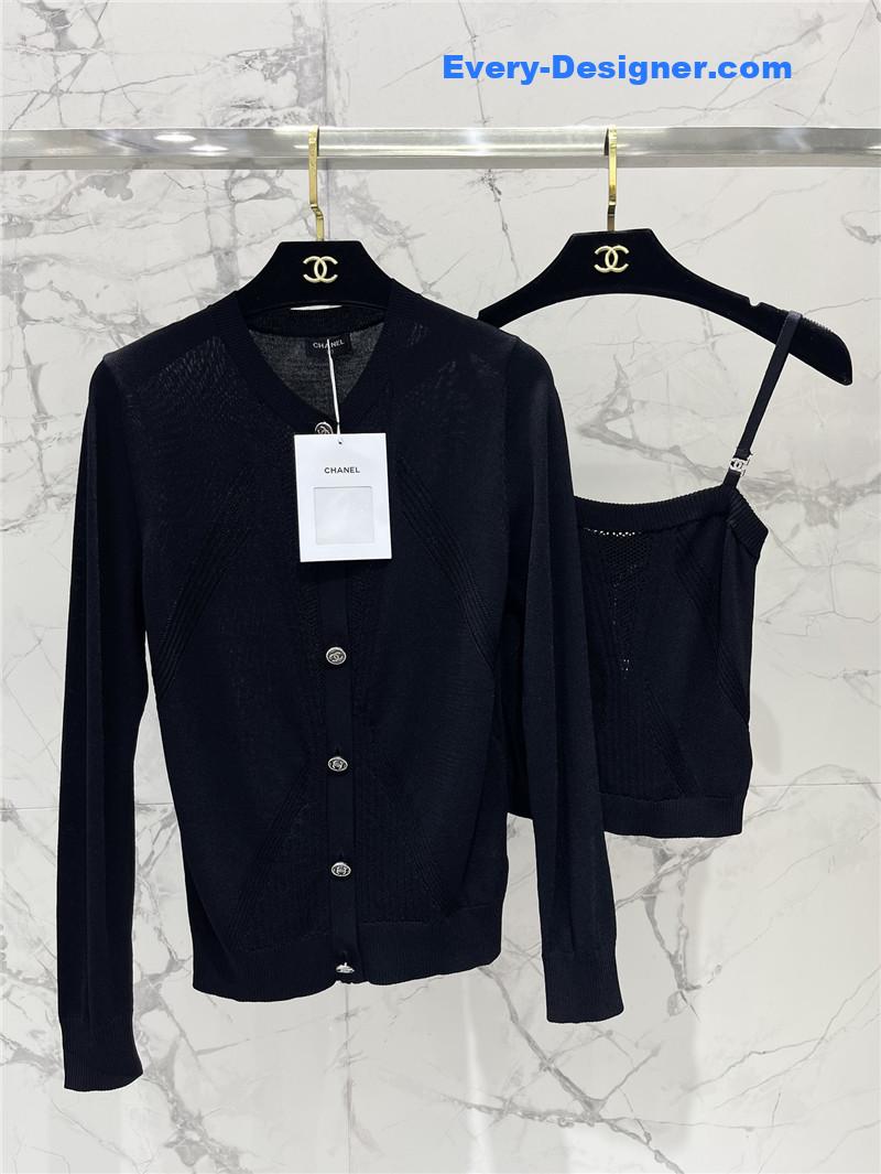 Ch**el hollow knit vest cheap replica designer clothes