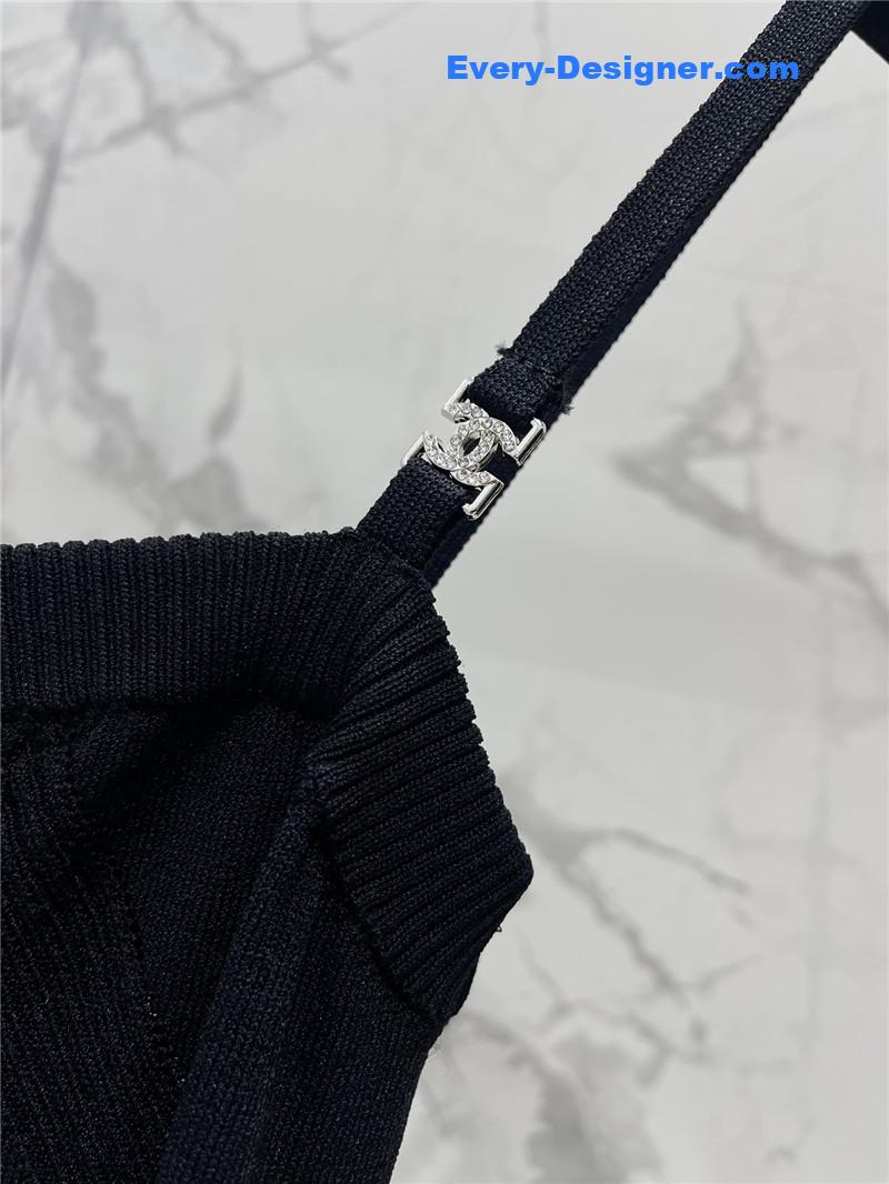 Ch**el hollow knit vest cheap replica designer clothes