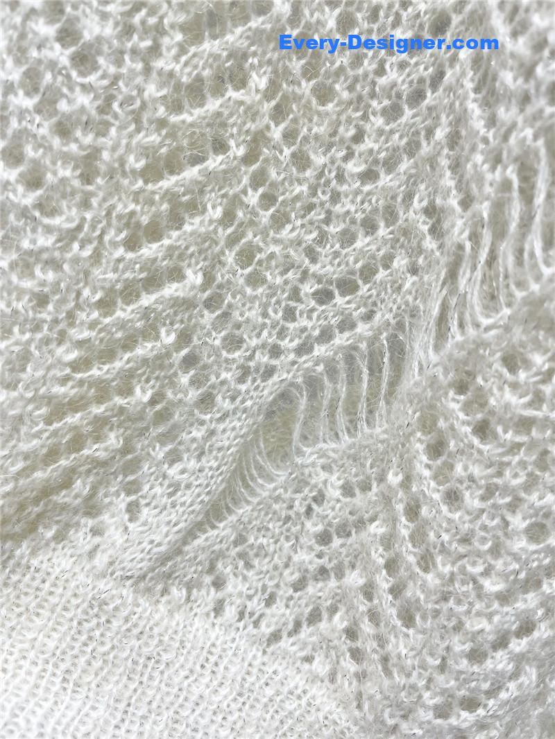 Y51 hollow mohair knit replica d&g clothing