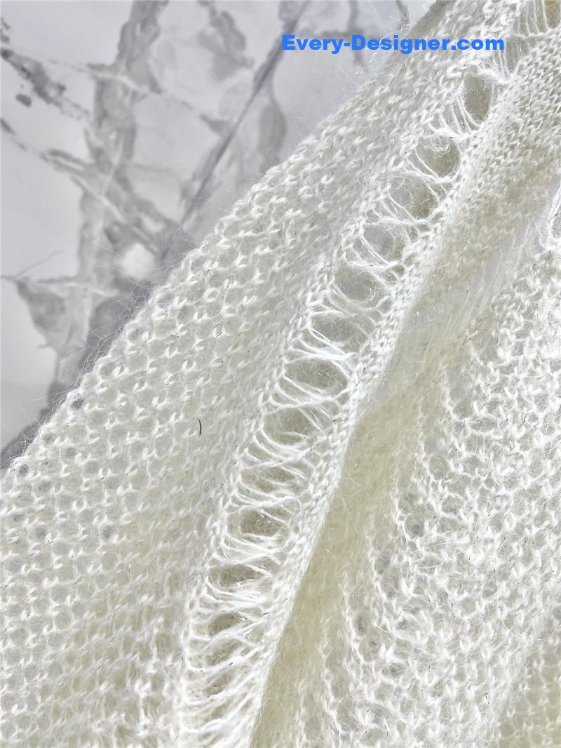 Y51 hollow mohair knit replica d&g clothing