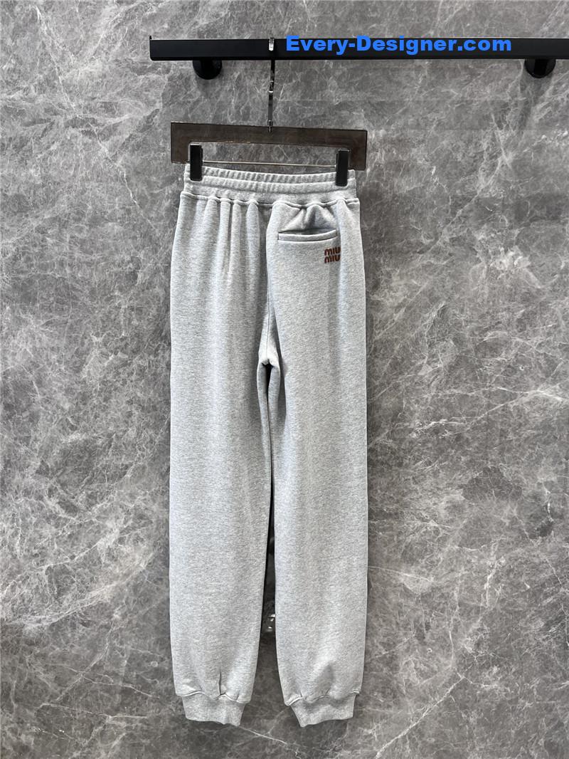 M1um1u casual sports sweatpants replica d&g clothing