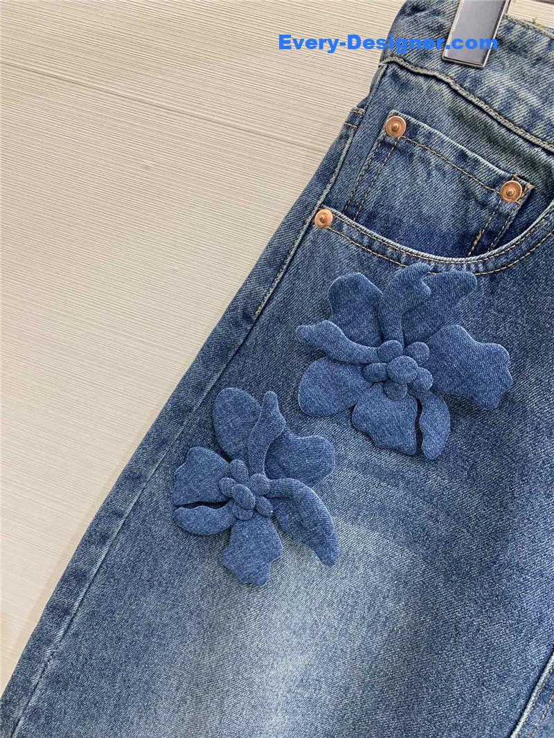 Va1e*ntin0 denim skirt replica designer clothing websites
