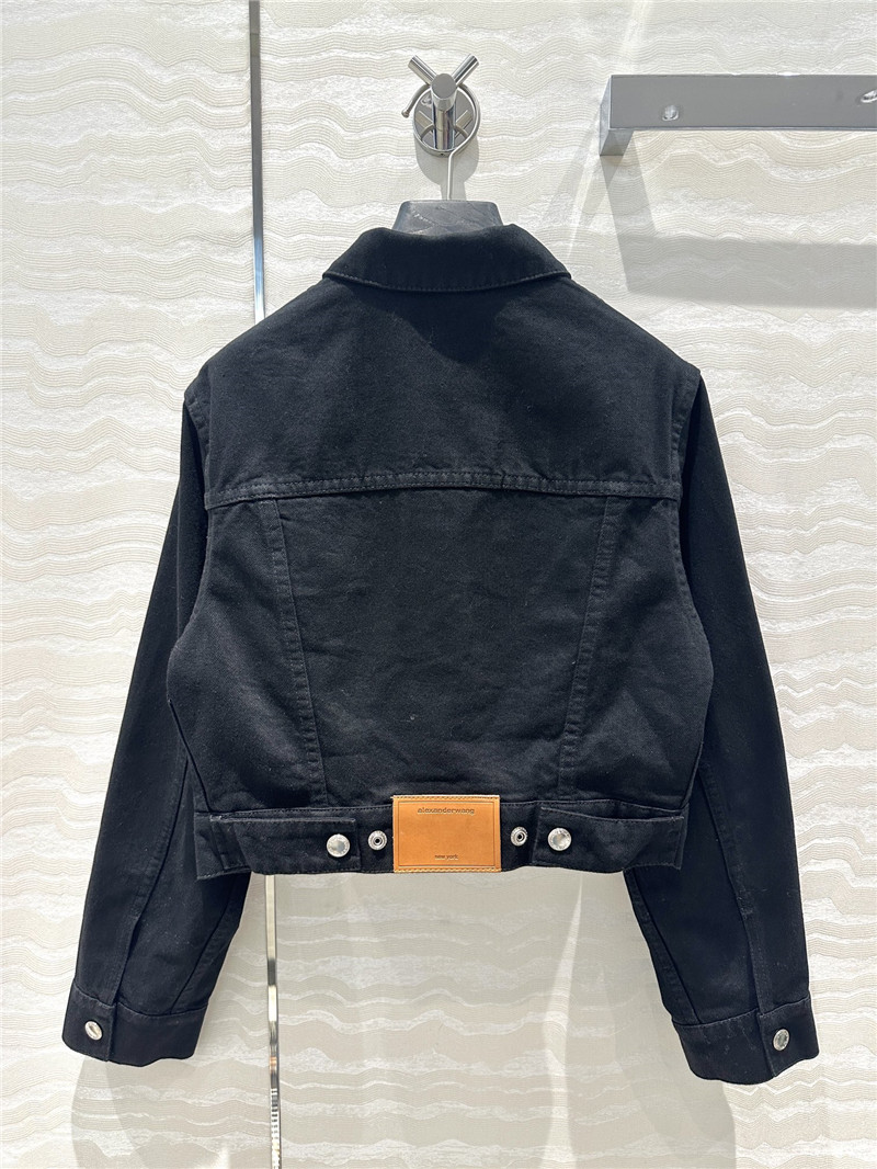 A1exa*der wang denim jackets replicas clothes