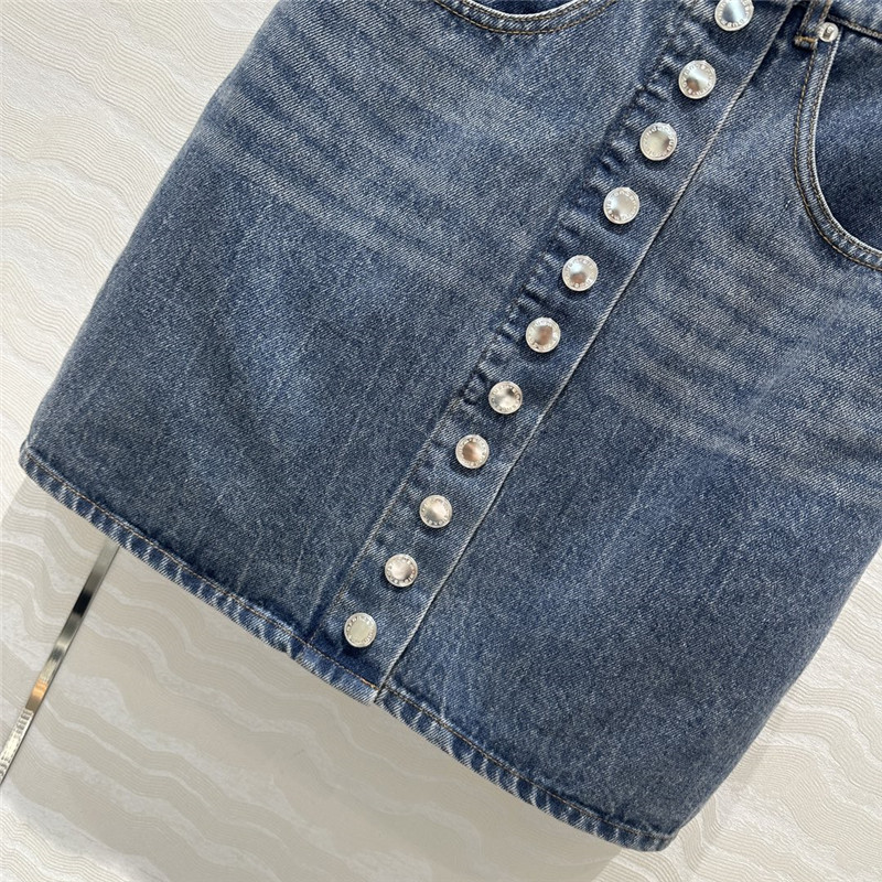 A1exa*der wang cow denim skirt replica clothing sites